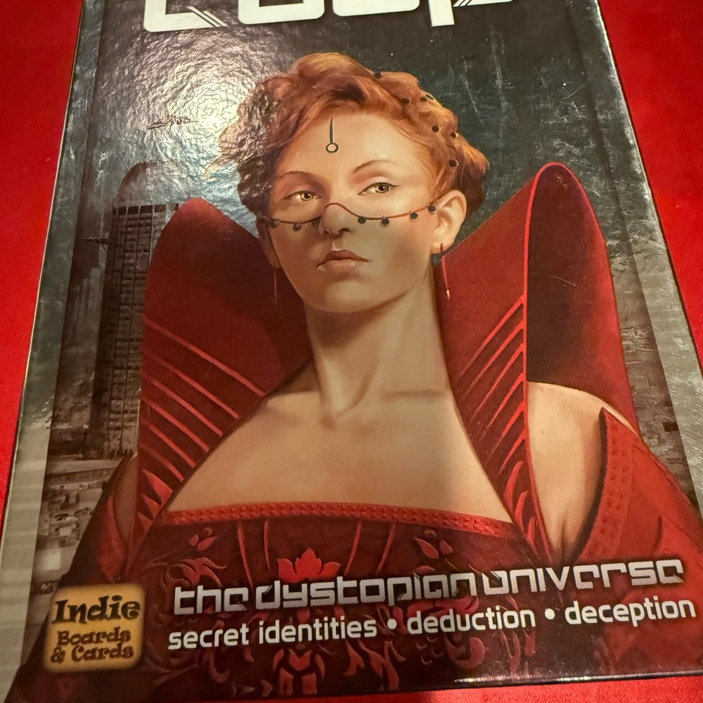 Coup Card Game with Dystopian Theme